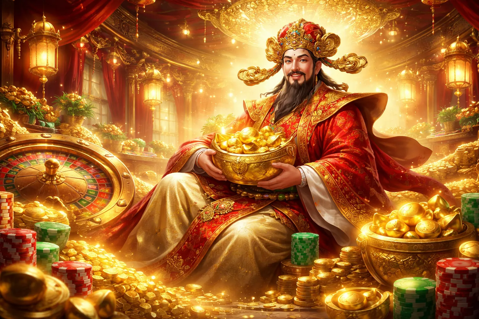 Hình ảnh tổng quan về các ưu đãi độc quyền tại dagac3 cổng game chính thức, với biểu tượng tiền thưởng và sự hứng khởi của người chơi.